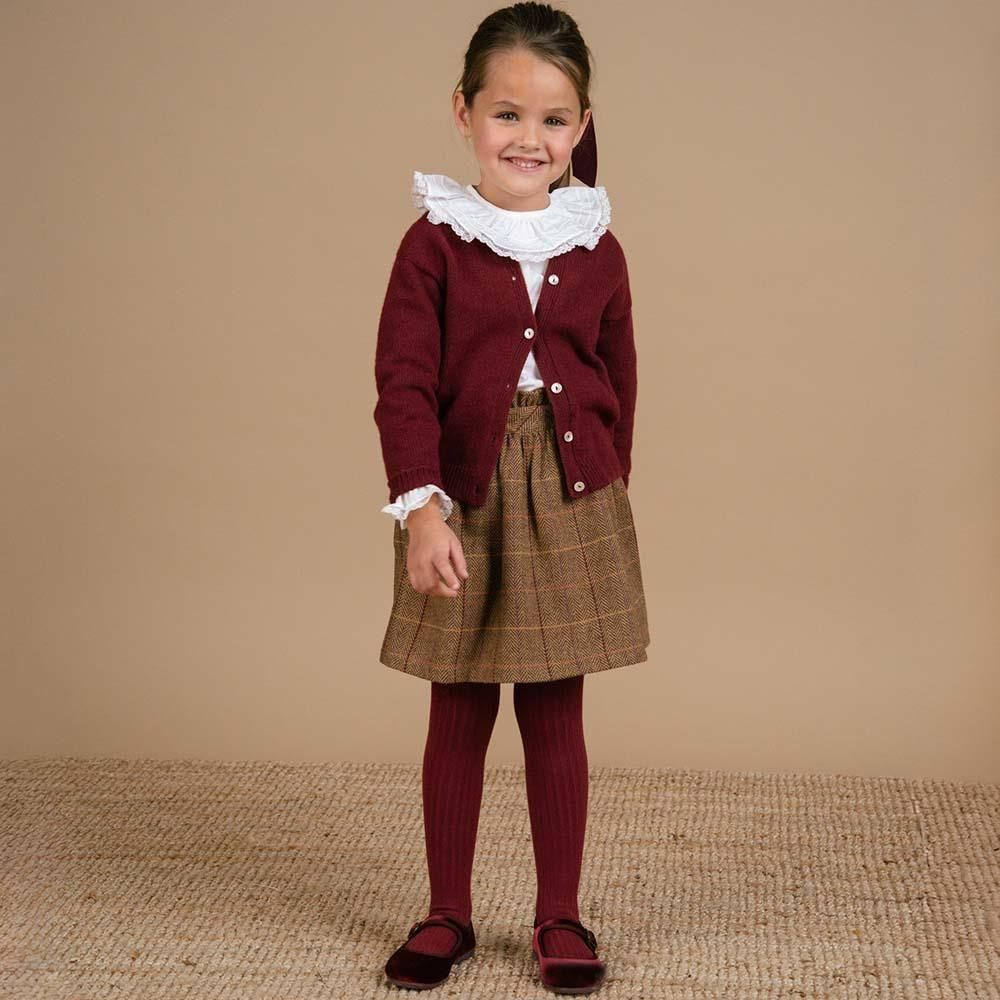 【新品】アマイアキッズ　スカート　チェック　8Y 新品】アマイアキッズ スカート チェック 8Y Amaia Kids - Viana