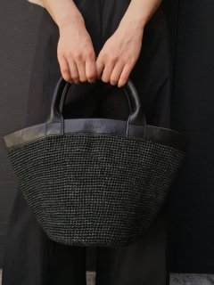 ΤΤ / BK12-RF <br>BLK TEA BASKET RAFFIA