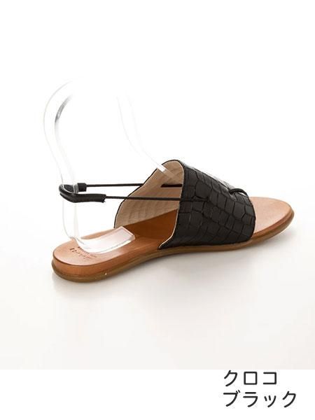 BARI / KIRA35 / バッグストラップトングフラットサンダル