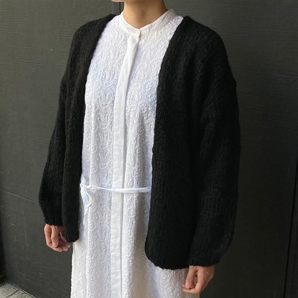 TRICOTS JEAN MARC CESAME モヘアコンローゲージカーディガン TRICOTS JEAN MARC CESAME モヘアコンローゲージカーディガン