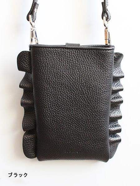 【美品】リパーニ　RIPANI フリル スマホショルダー　レザー 楽天市場】【SALE】RIPANI リパーニ ミニショルダー