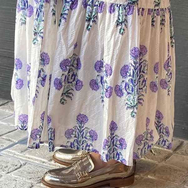nequittezpas 010541GH3 cotton jqd marigold print cami dress nequittezpas 010541GH3 cotton jqd marigold print cami dress