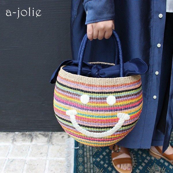 a-jolie / SI-2008 / SMILE BASKET BAG2510