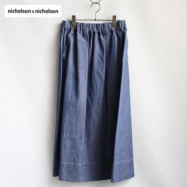 <img class='new_mark_img1' src='https://img.shop-pro.jp/img/new/icons24.gif' style='border:none;display:inline;margin:0px;padding:0px;width:auto;' />SALE20OFFnicholson&nicholson / BETTY-DENIM
lightDENIMskirt2510