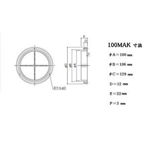 仮枠アンカー 100MAK 【通販work parts】