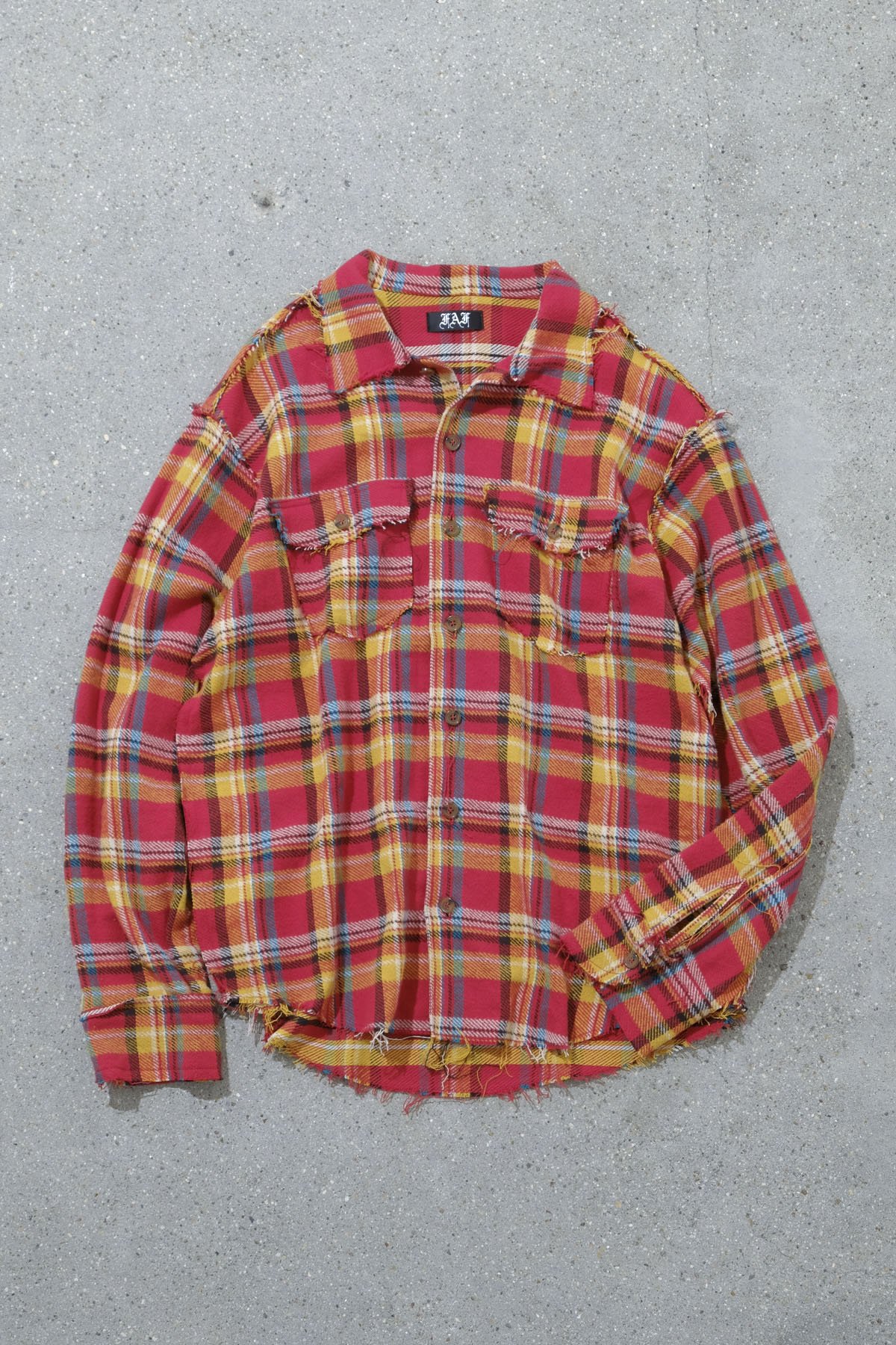 FAF(Fake As Flowers) / FLANNEL BORO SHIRT