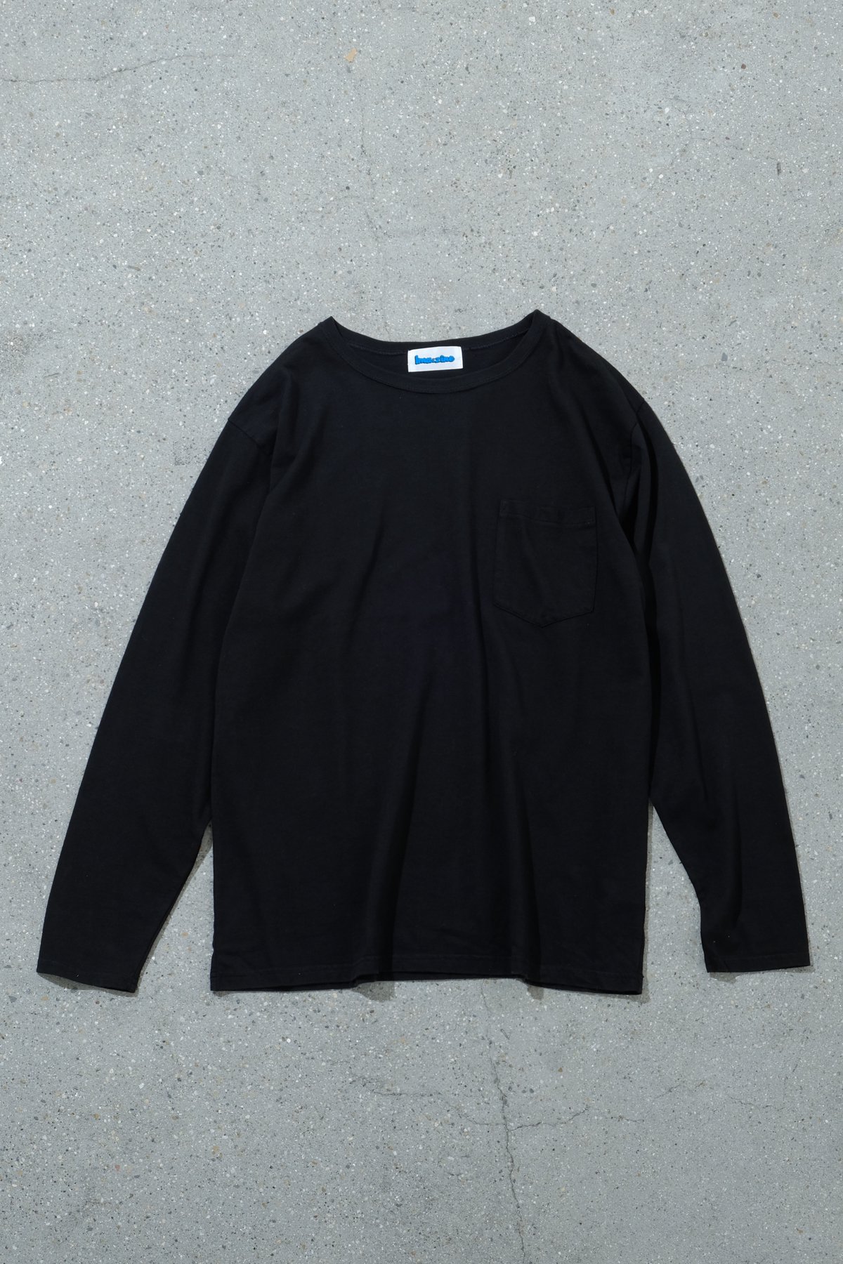 ORIGINAL MADE by IMA:ZINE / LONG SLEEVE T-SHIRT BLACK