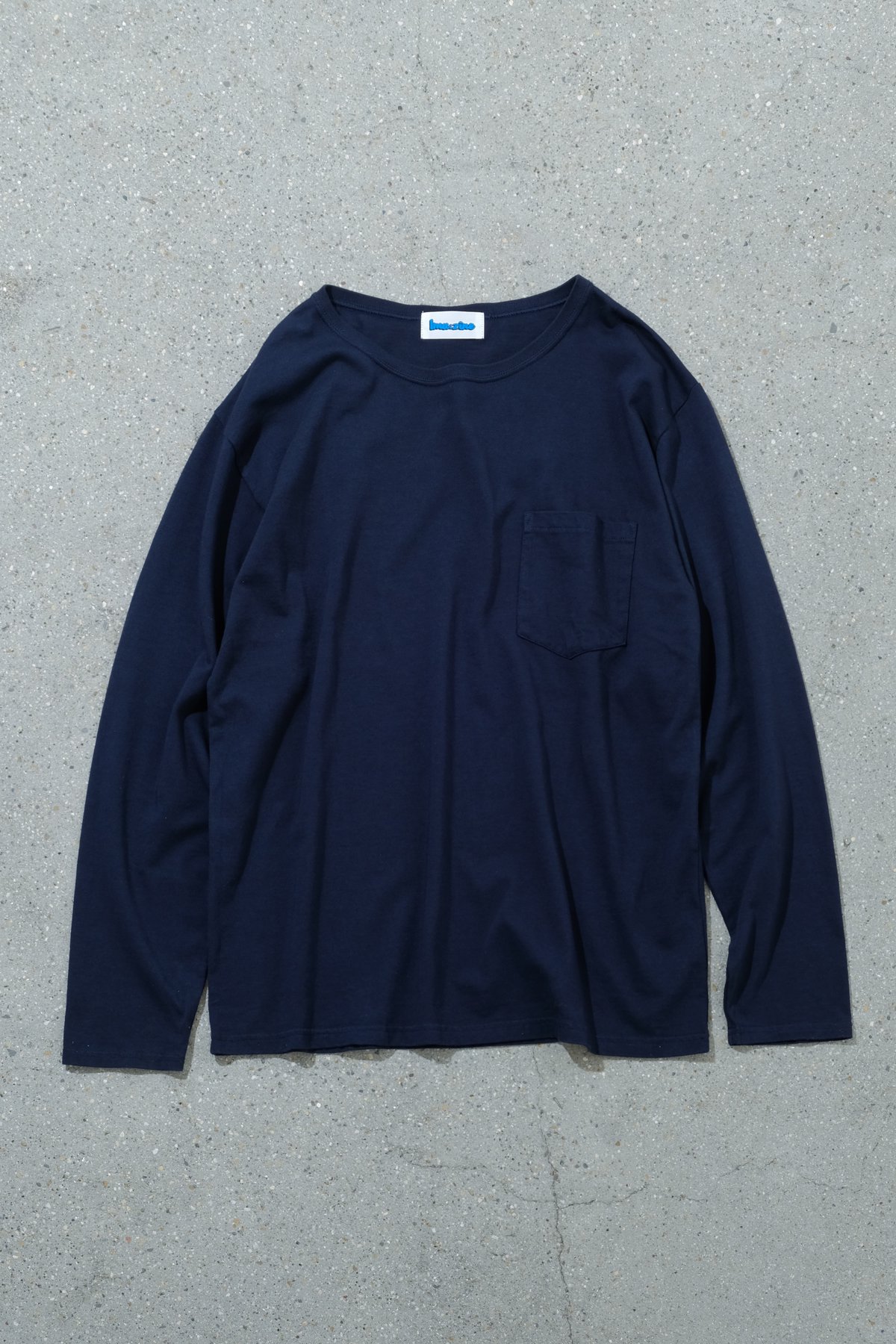 ORIGINAL MADE by IMA:ZINE / LONG SLEEVE T-SHIRT NAVY