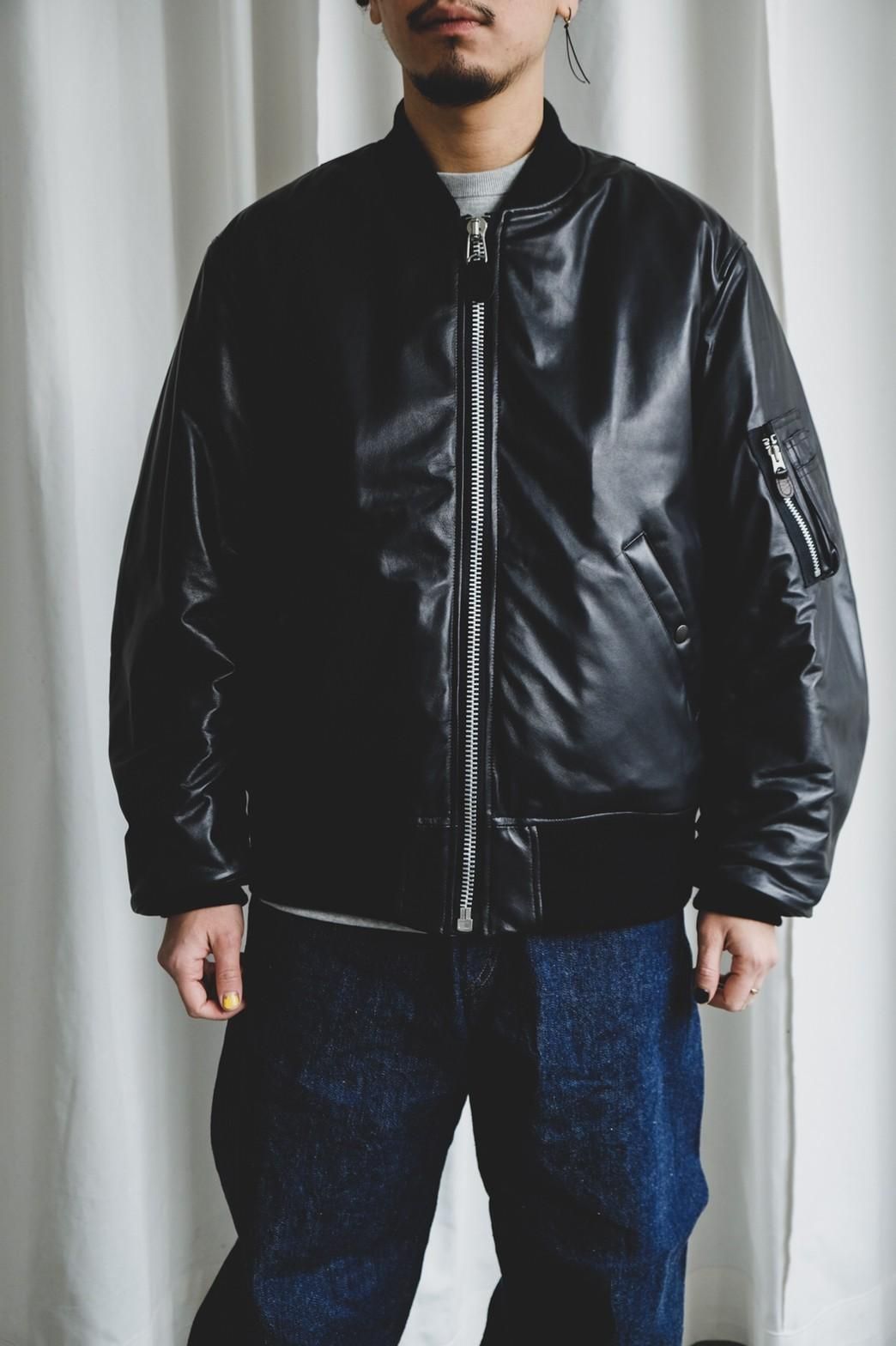 COMOLI / SHEEP SKIN MA-1 - IMA:ZINE COMOLI / SHEEP SKIN MA-1 - IMA:ZINE