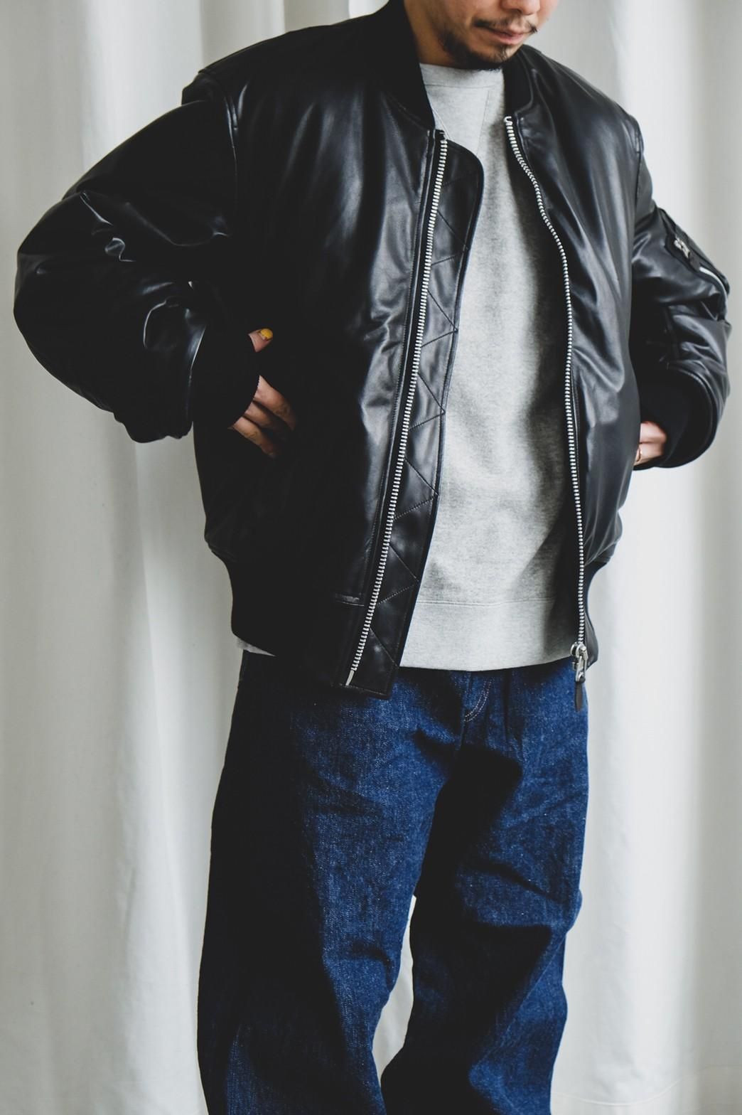 COMOLI / SHEEP SKIN MA-1 - IMA:ZINEオンラインストア｜大阪中津の