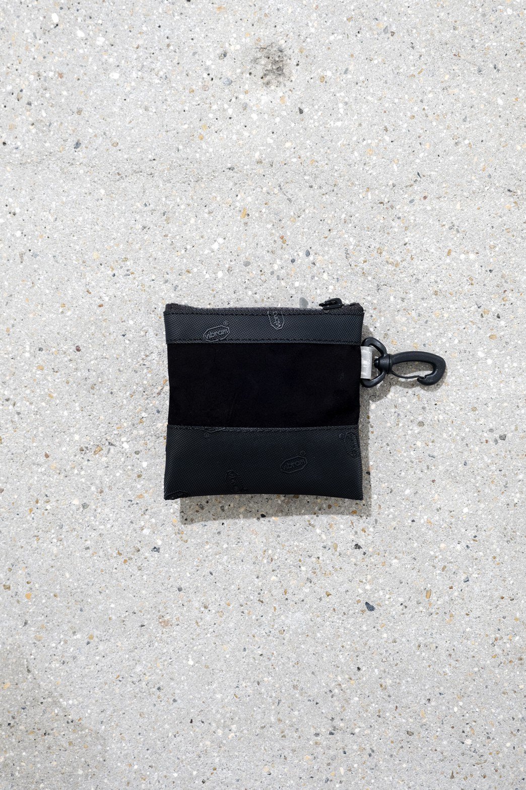 THISWAY / Vibram × Sheep Suede POUCH BLACK