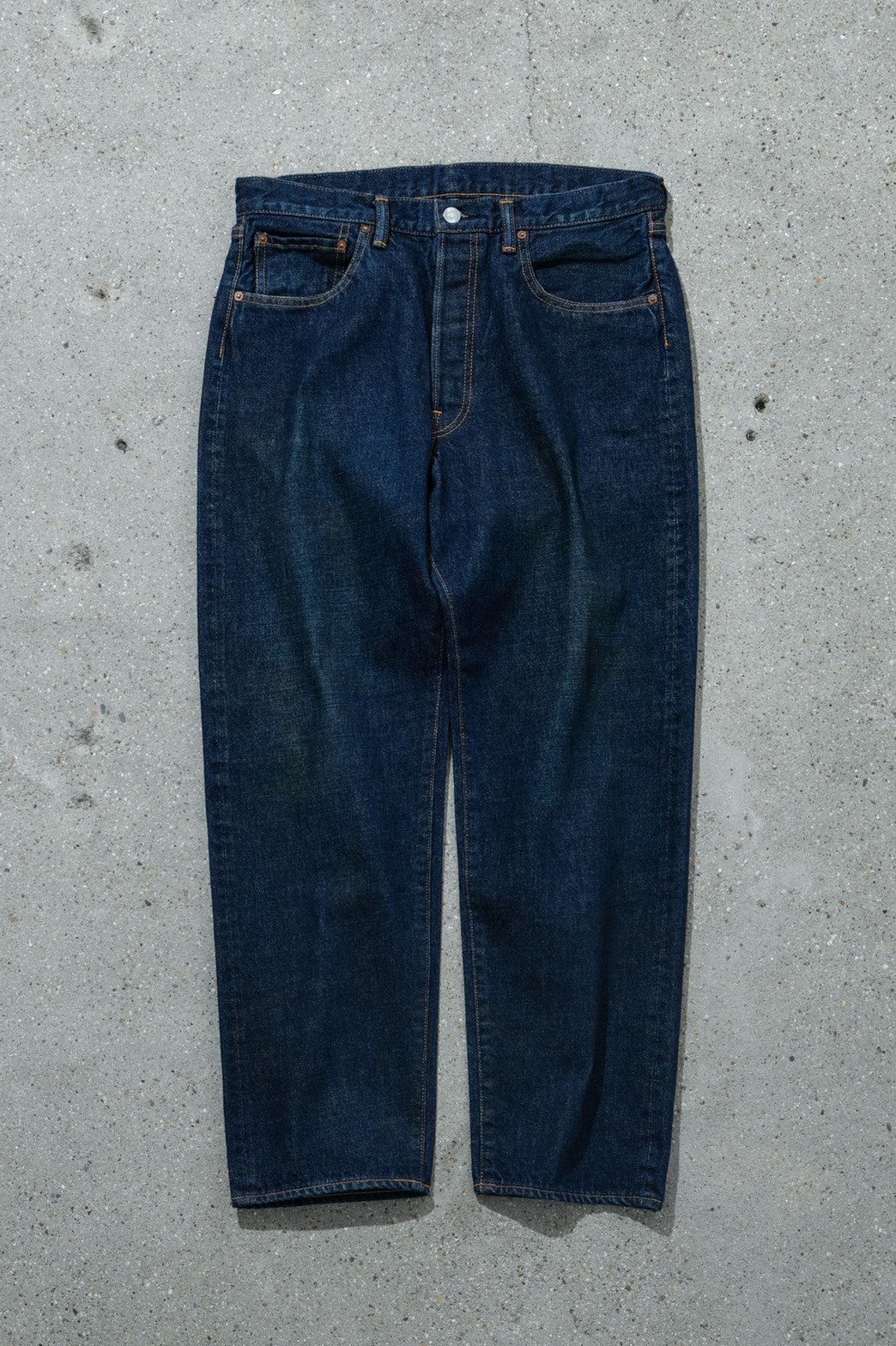 A.PRESSE / Washed Denim Pants E - IMA:ZINE