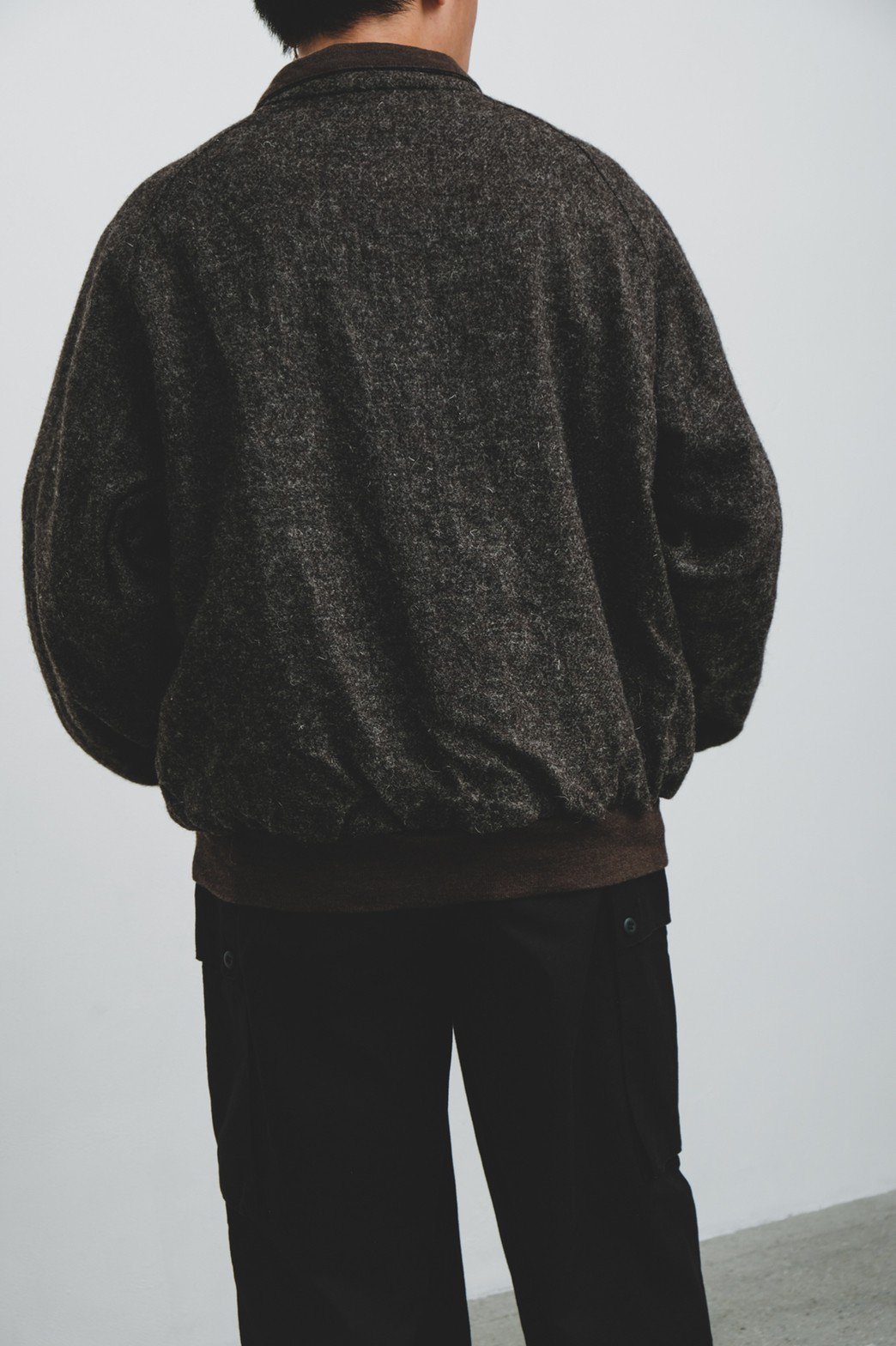 A.PRESSE / Tweed Harrington Jacket - IMA:ZINE