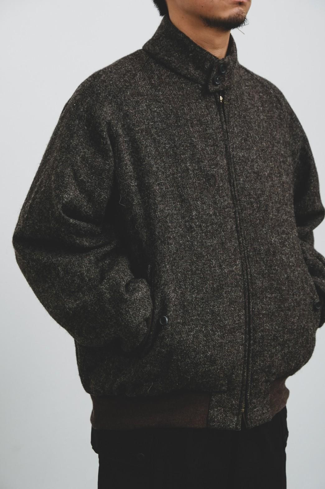 A.PRESSE / Tweed Harrington Jacket - IMA:ZINE