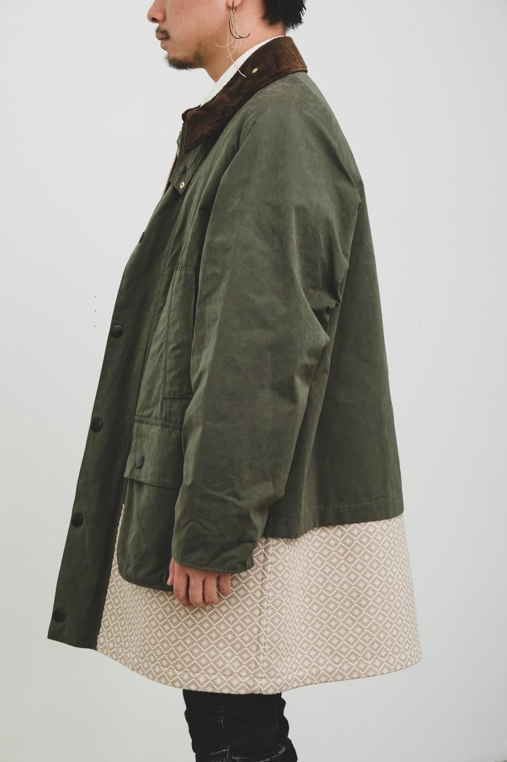 Scye / Layered Hunting Jacket for IMA:ZINE OLIVE - IMA:ZINE Scye / Layered Hunting Jacket for IMA:ZINE OLIVE - IMA:ZINE
