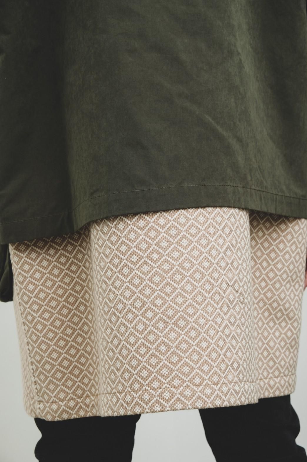 Scye / Layered Hunting Jacket for IMA:ZINE OLIVE - IMA:ZINE