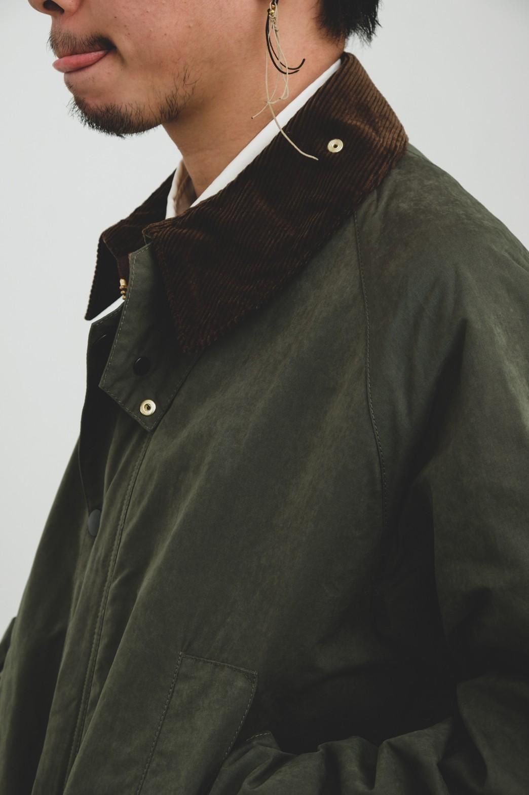 Scye / Layered Hunting Jacket for IMA:ZINE OLIVE - IMA:ZINE