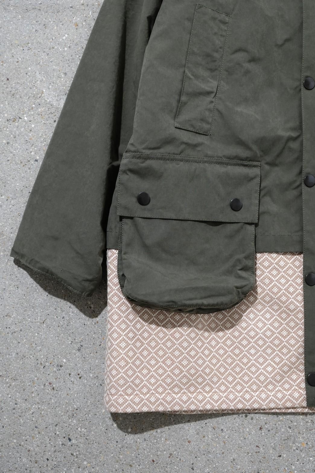 Scye / Layered Hunting Jacket for IMA:ZINE OLIVE - IMA:ZINE