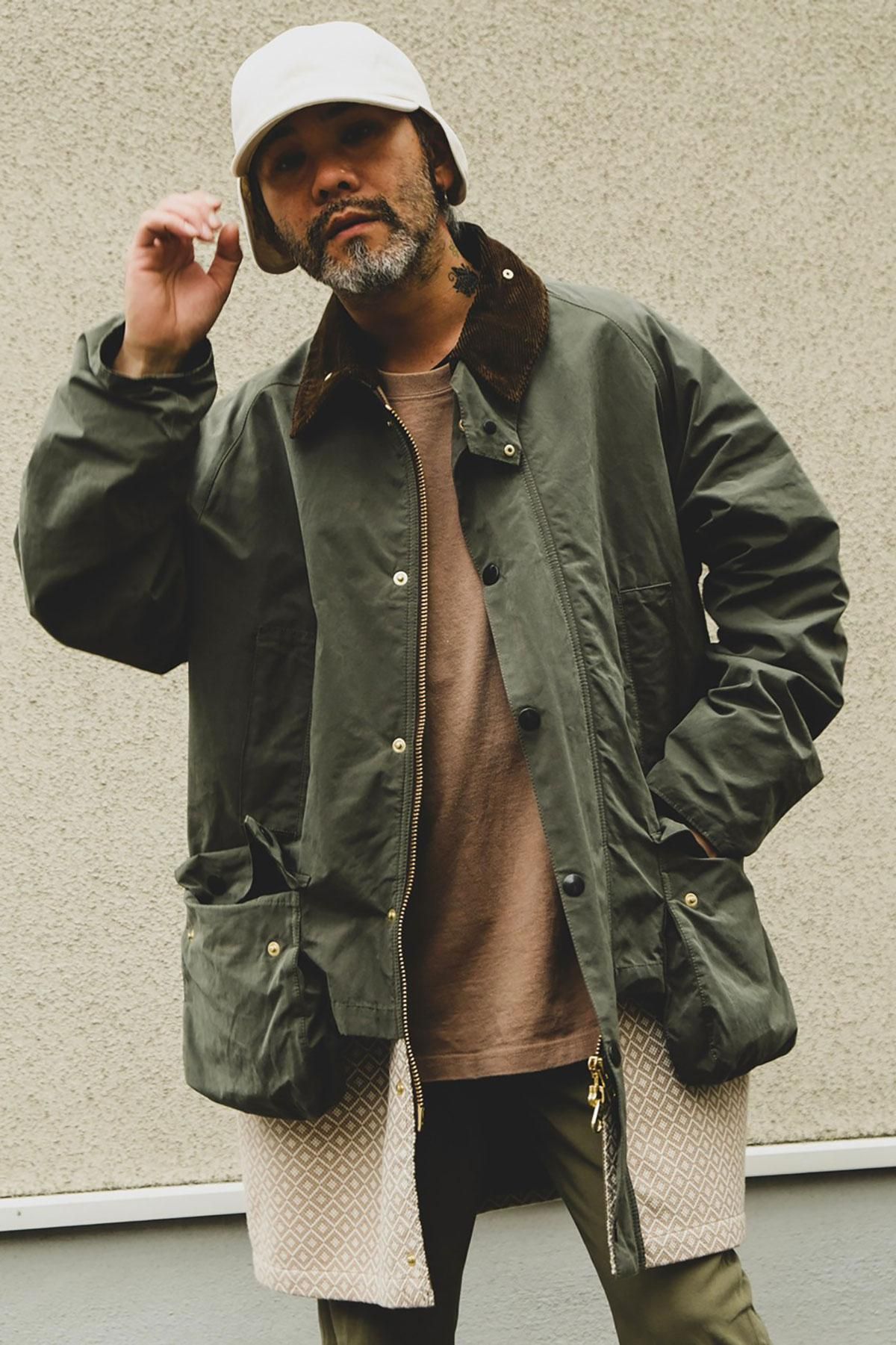 Scye / Layered Hunting Jacket for IMA:ZINE OLIVE - IMA:ZINE Scye / Layered Hunting Jacket for IMA:ZINE OLIVE - IMA:ZINE