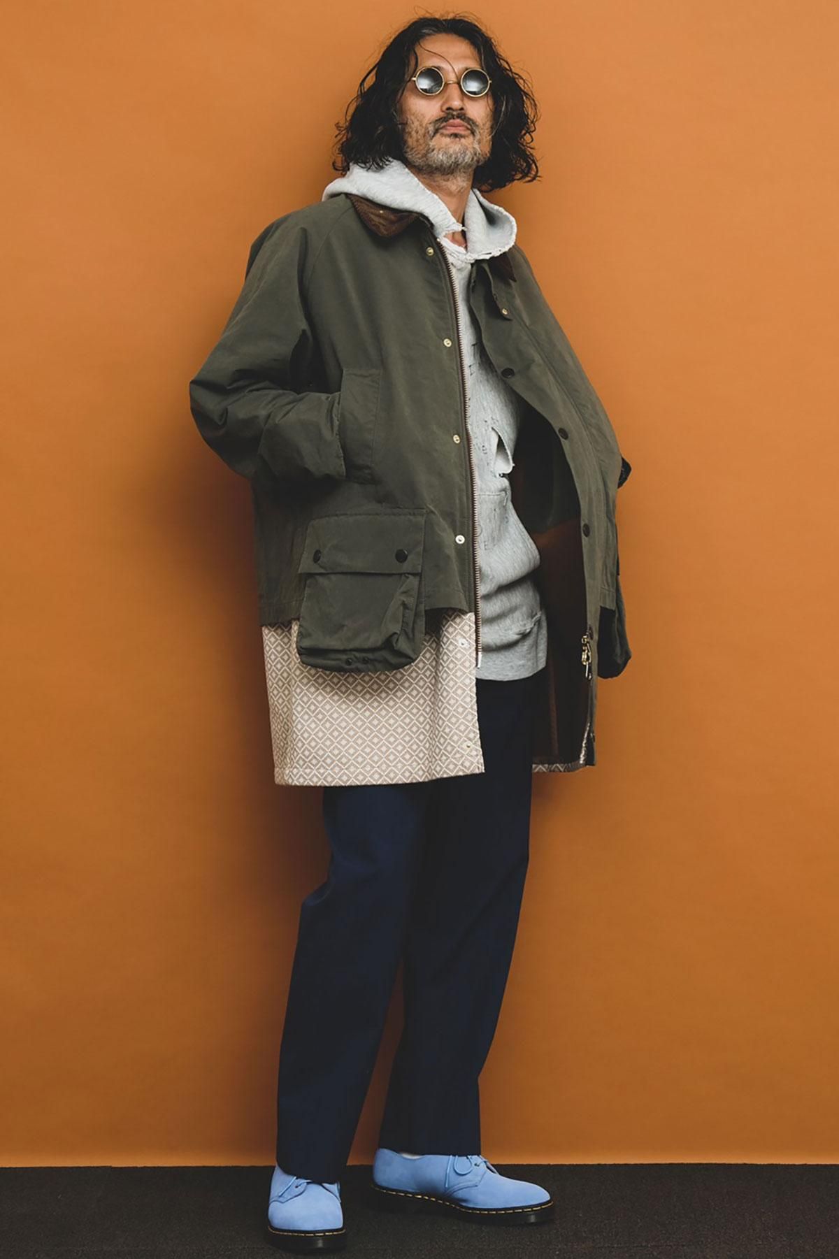 Scye / Layered Hunting Jacket for IMA:ZINE OLIVE - IMA:ZINE Scye / Layered Hunting Jacket for IMA:ZINE OLIVE - IMA:ZINE