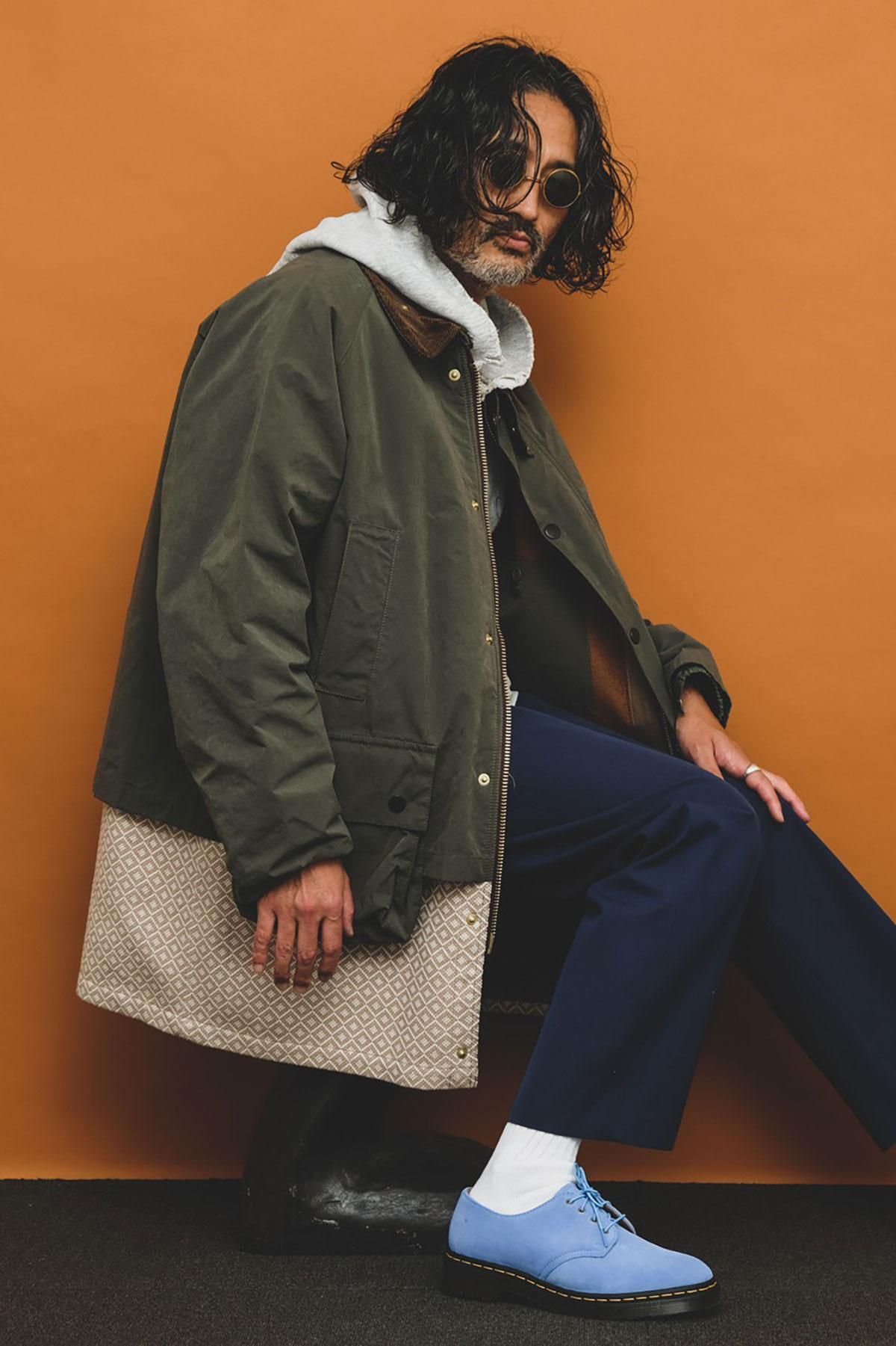 Scye / Layered Hunting Jacket for IMA:ZINE OLIVE - IMA:ZINE Scye / Layered Hunting Jacket for IMA:ZINE OLIVE - IMA:ZINE
