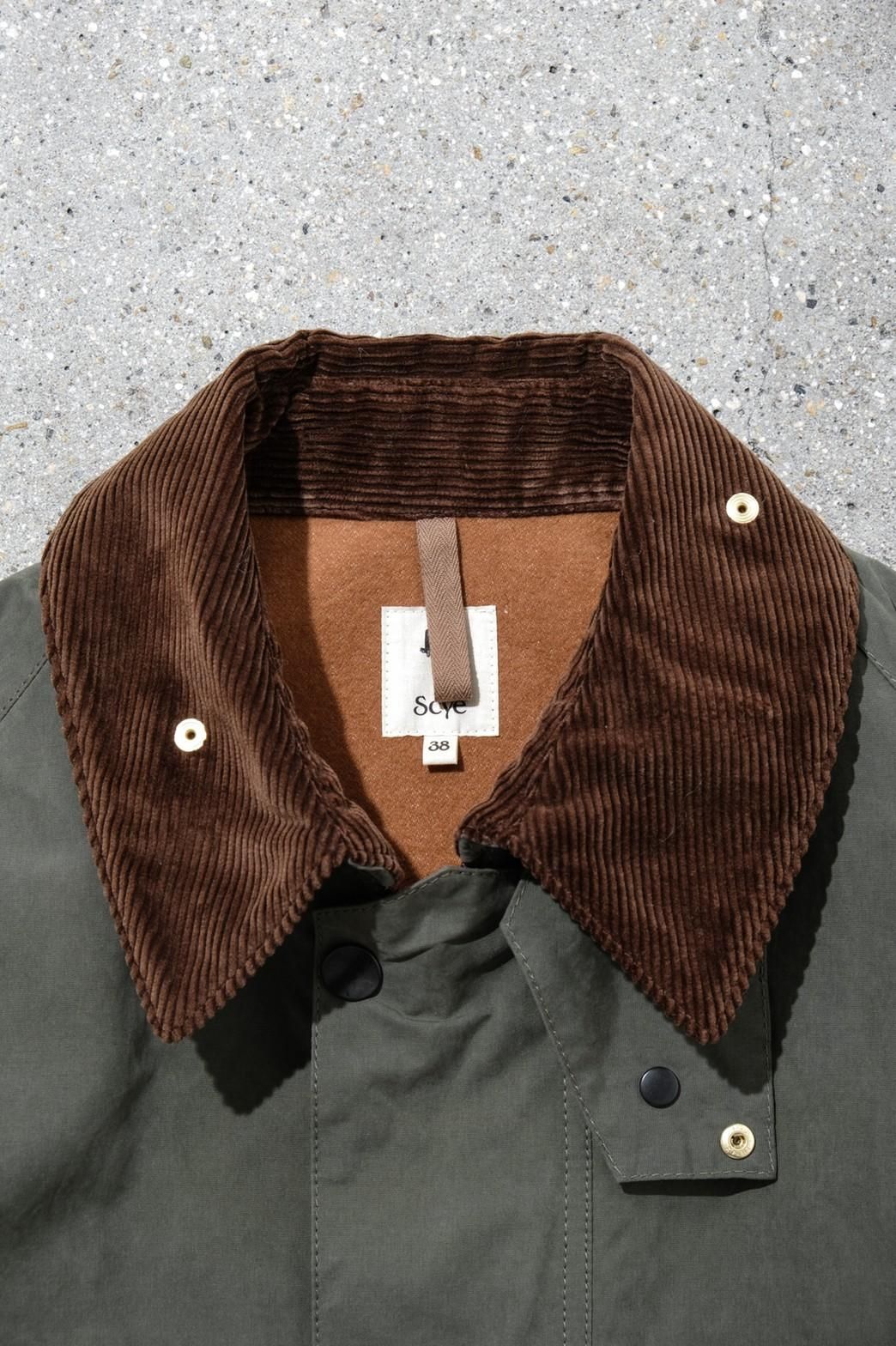 Scye / Layered Hunting Jacket for IMA:ZINE OLIVE - IMA:ZINE Scye / Layered Hunting Jacket for IMA:ZINE OLIVE - IMA:ZINE