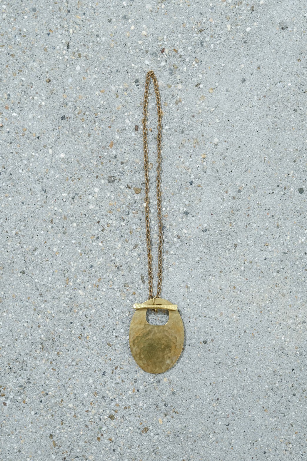 crescioni / Brass plate Necklace