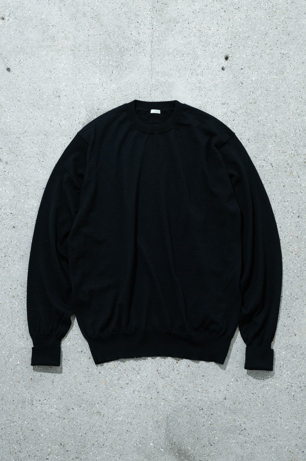 A.PRESSE / Cashmere High Gauge Crew Neck Sweater