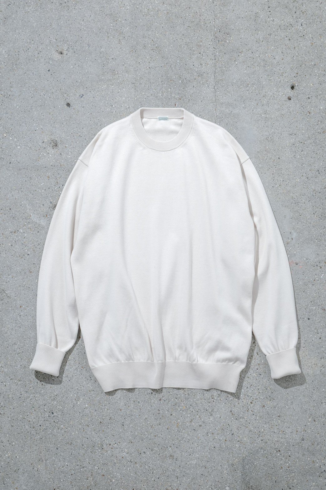 A.PRESSE / Cotton Knit L/S T-Shirt