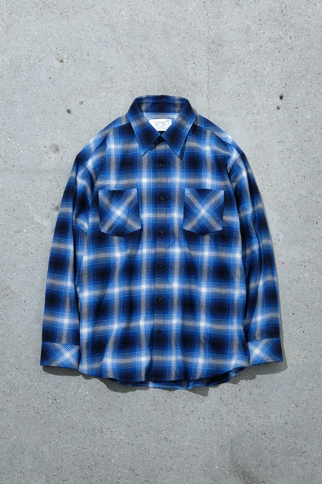 Rafu / Standard shirt BLUE