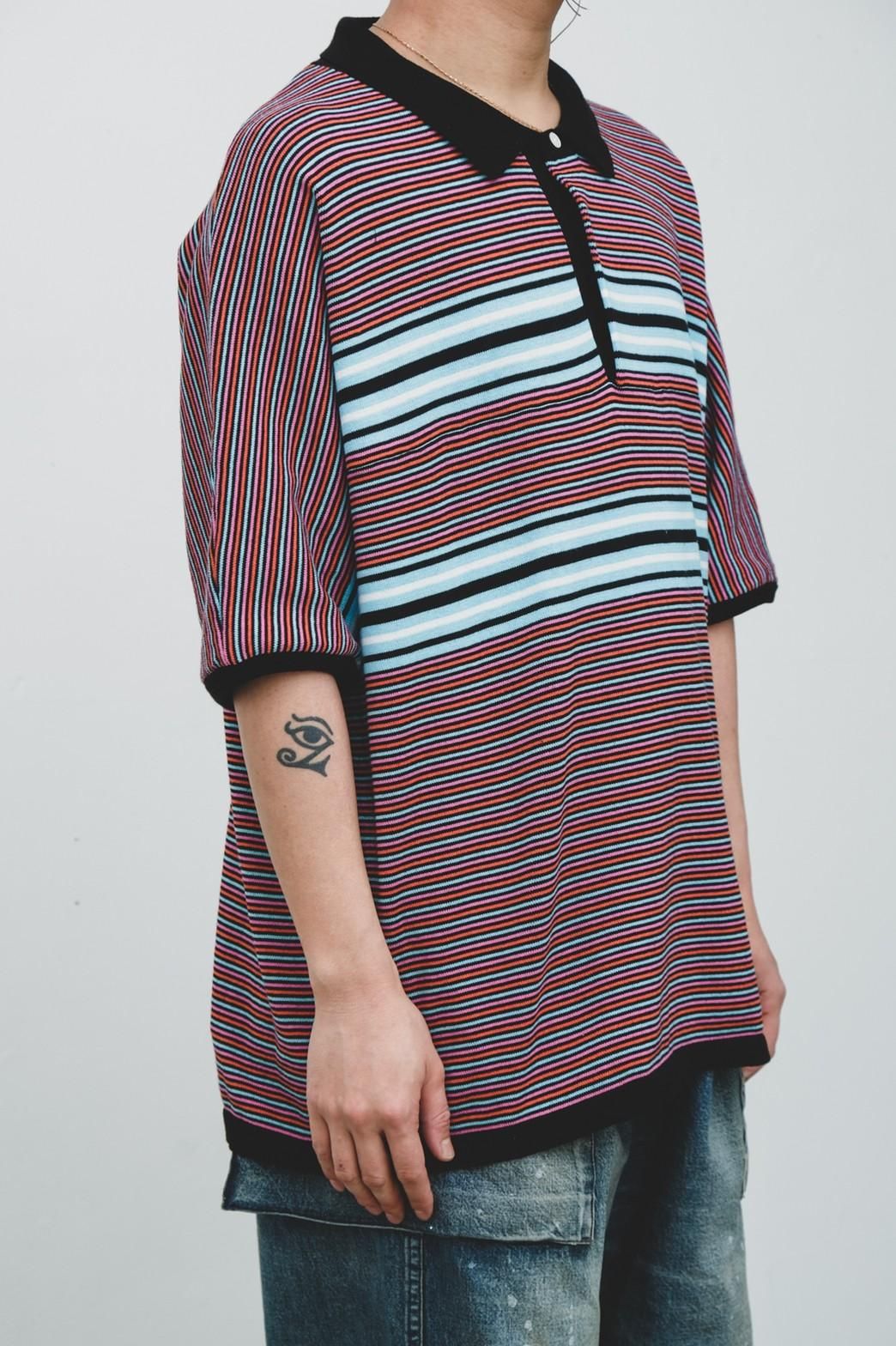 [新品未使用] NOMA Stripe Polo NOMA t.d. NOMA t.d. / NOMA Stripe Polo - IMA:ZINEオンラインストア