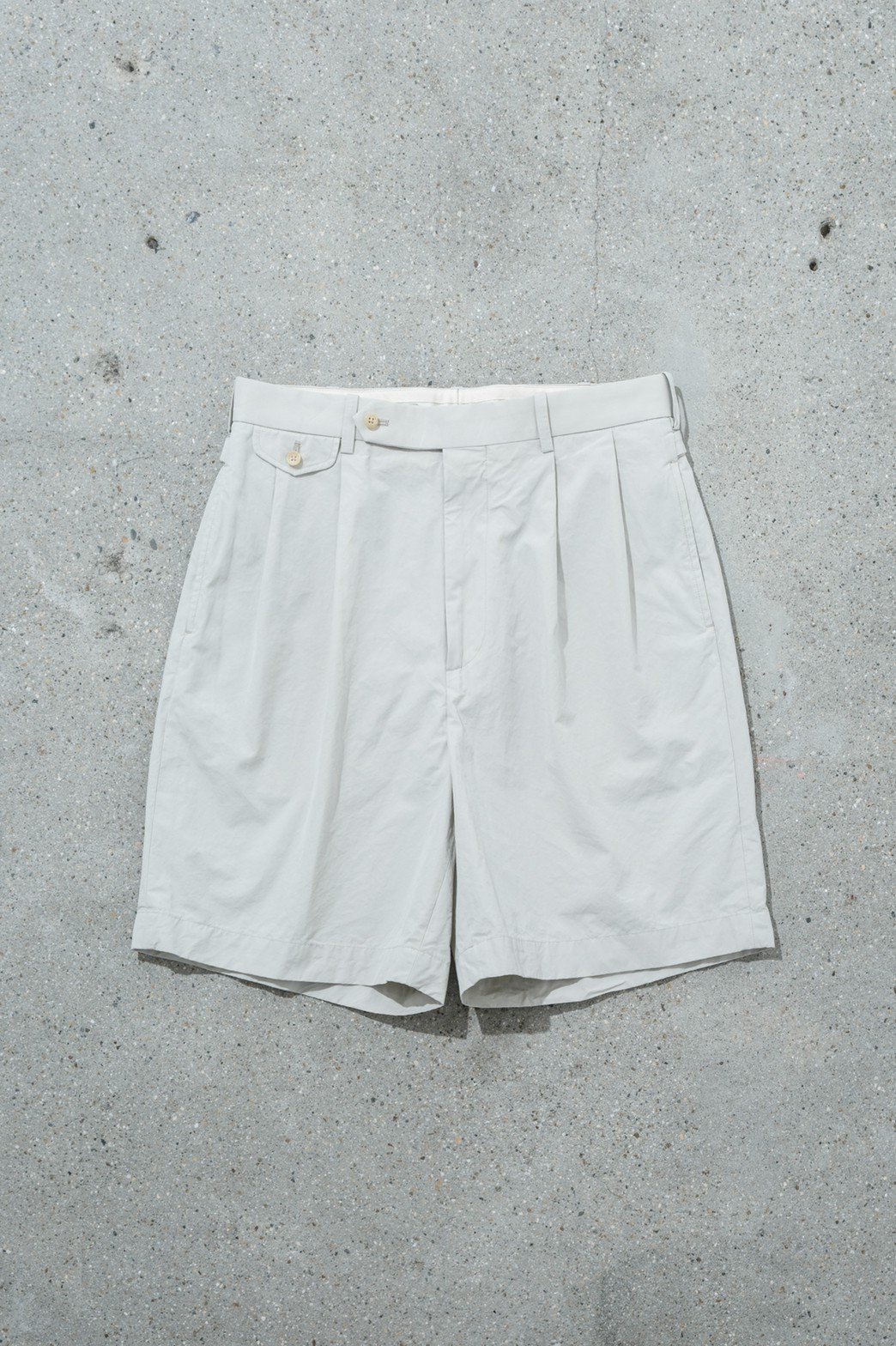 A.PRESSE / High Density Weather Cloth Shorts
