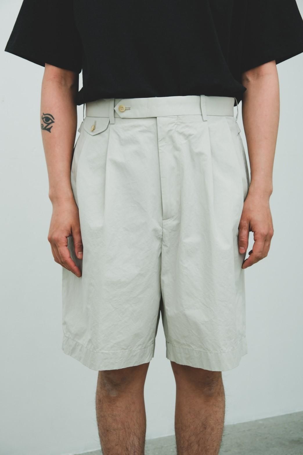 A.PRESSE / High Density Weather Cloth Shorts - IMA:ZINE