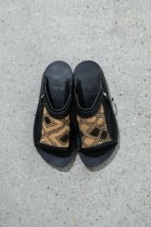 WONDER FULL LIFE / KUBA SANDAL Men's BLACK
