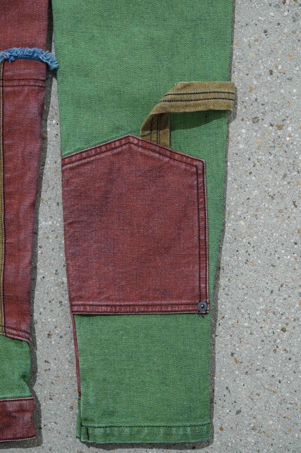 w*o様 whowhat / PUZZLE DENIM　サイズM PUZZLE DENIM ／BLUE – whowhat online shop