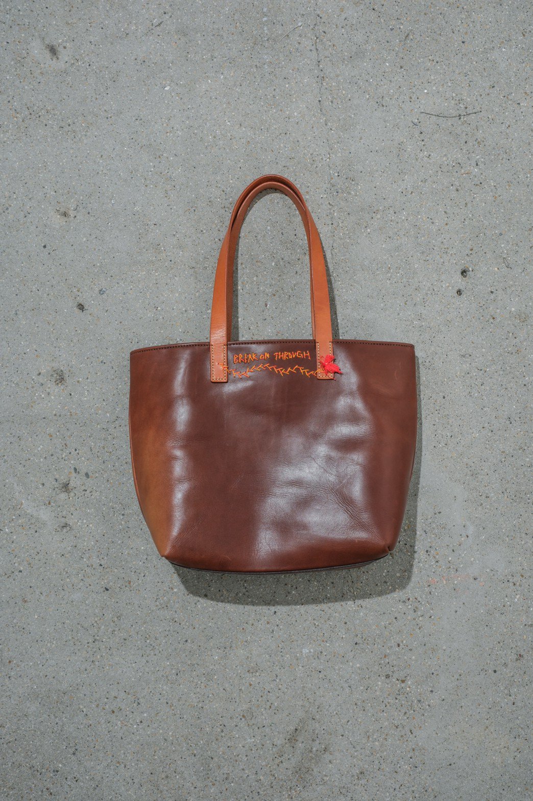 PATRINIA  IMA:ZINE / LEATHER TOTE BAG Type2