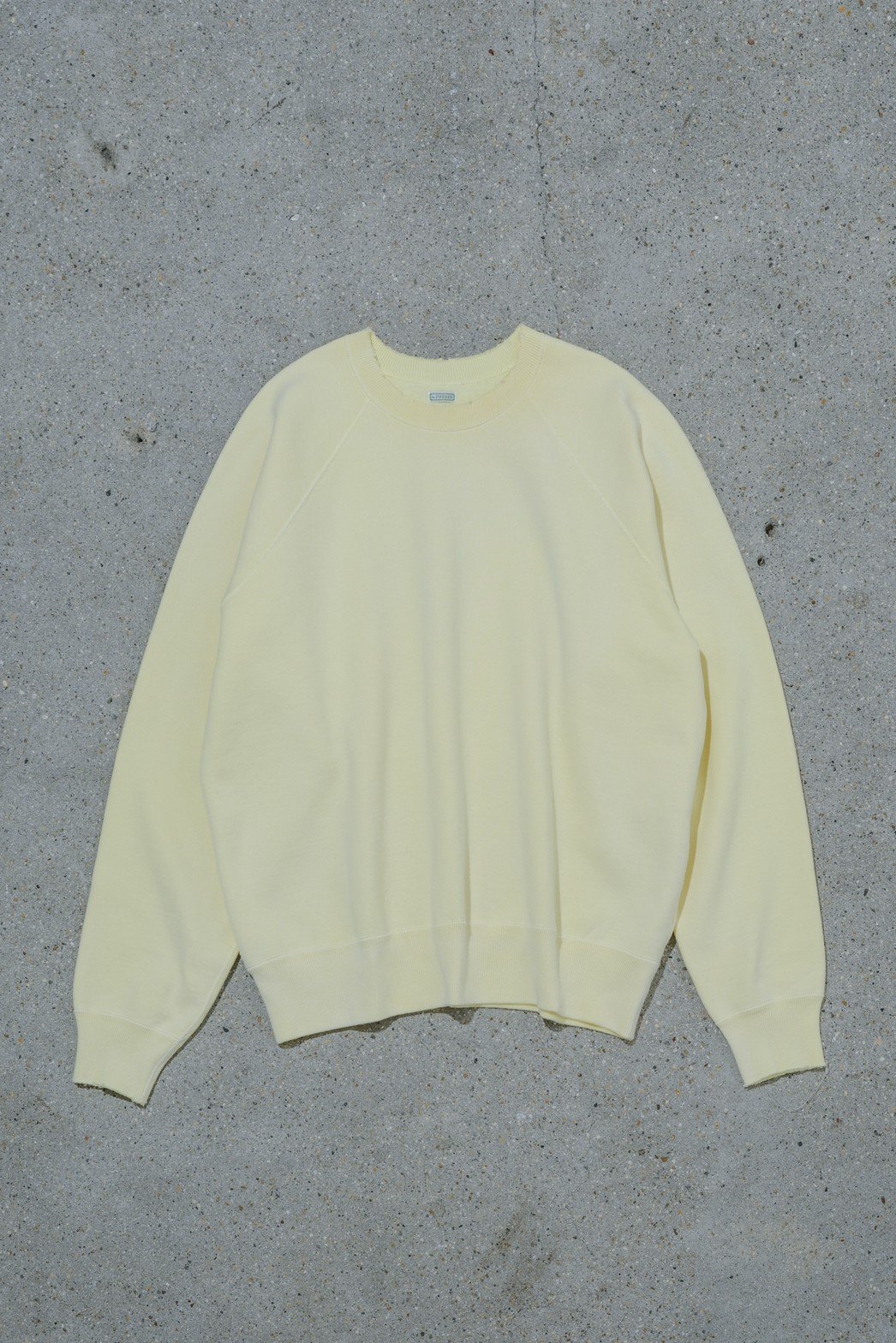 A.PRESSE / Vintage Sweatshirt Yellow