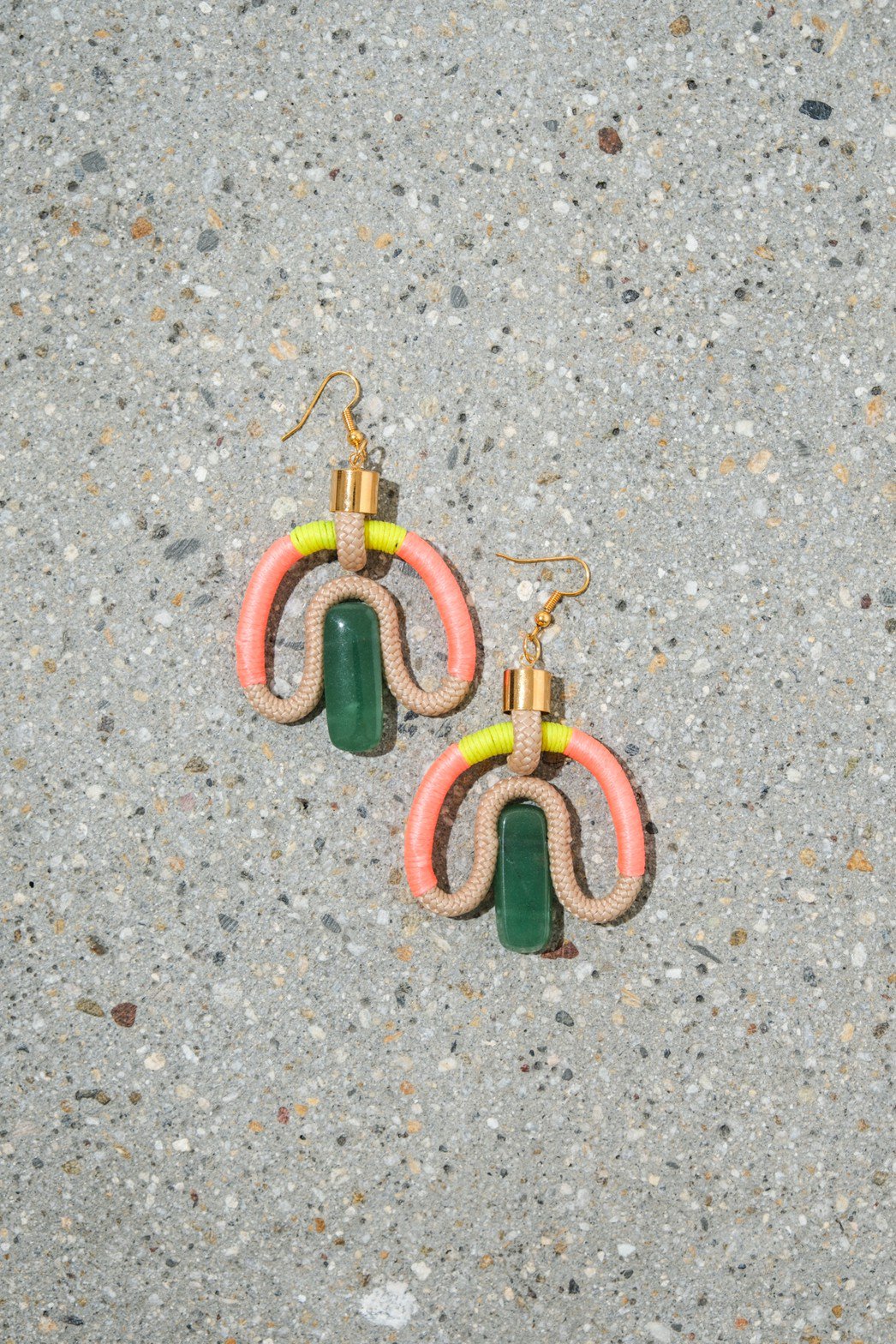 PICHULIK / AVENTURINA EARRINGS