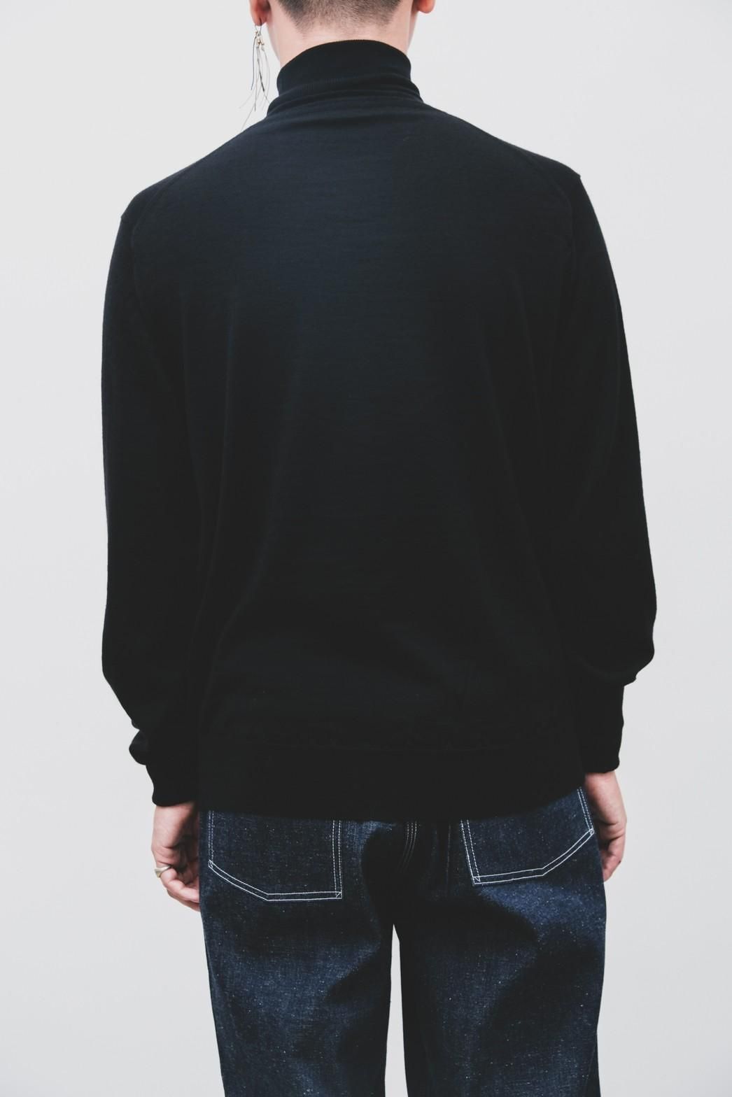 A.PRESSE / Cashmere High Gauge Turtleneck Sweater - IMA:ZINE