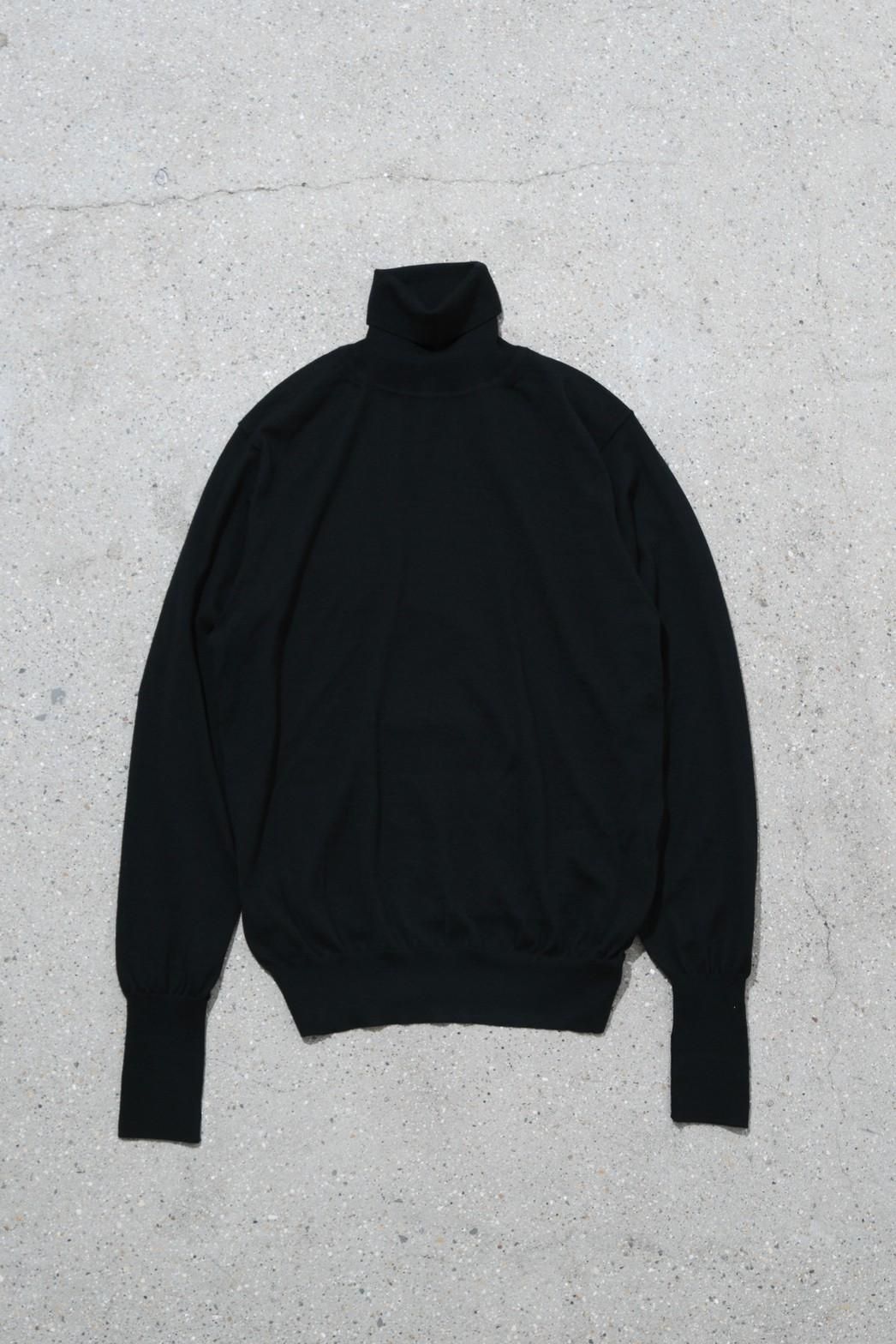 A.PRESSE / Cashmere High Gauge Turtleneck Sweater（23AAP-03-05H