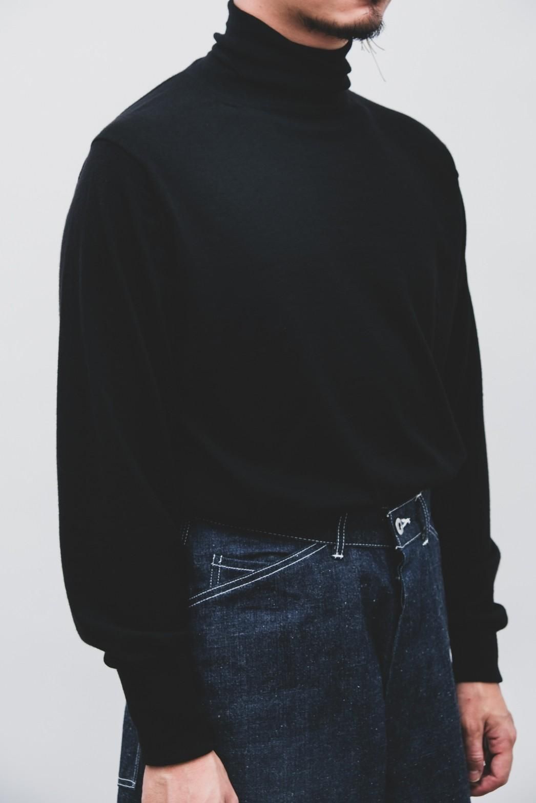 【A.PRESSE】Cashmere High Gauge Turtleneck A.PRESSE / Cashmere High Gauge Turtleneck Sweater - IMA:ZINE