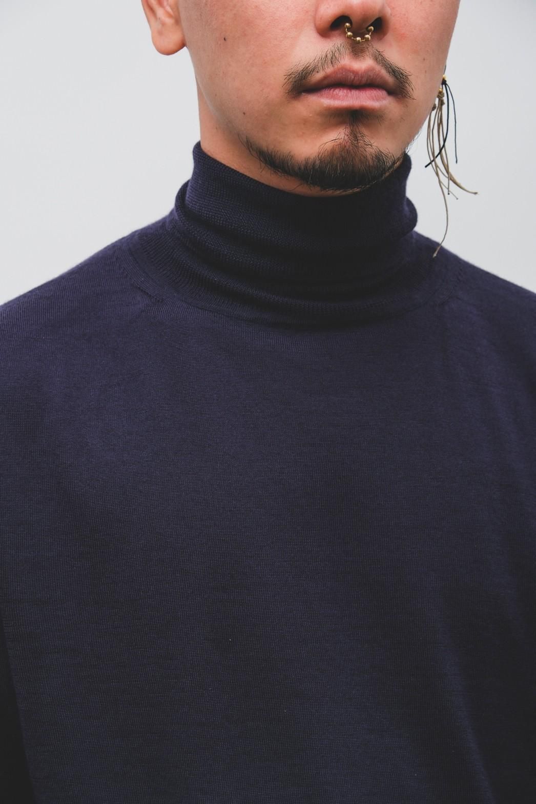 【A.PRESSE】Cashmere High Gauge Turtleneck A.PRESSE / アプレッセ】Cashmere High Gauge Turtleneck