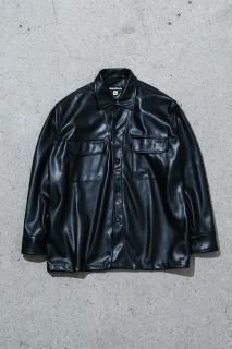 MONITALY / Vegan Leather 50'S Milano Shirt L/S