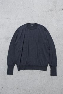 A.PRESSE / Cashmere High Gauge Crew Neck Sweater24SAP-03-02K