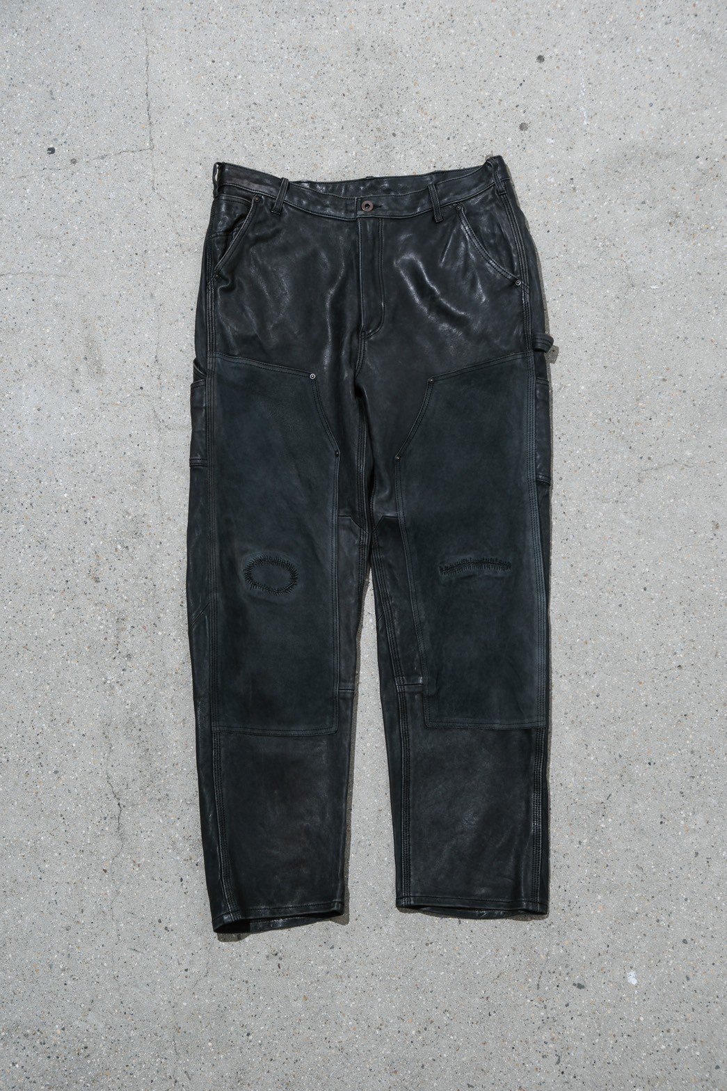 THE CLOTHES WITH NO NAME / Leather Work Pants