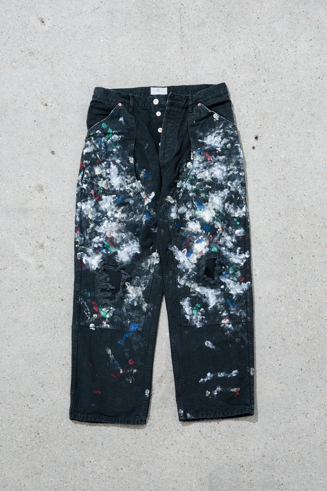 HERILL / Splash Painter pants