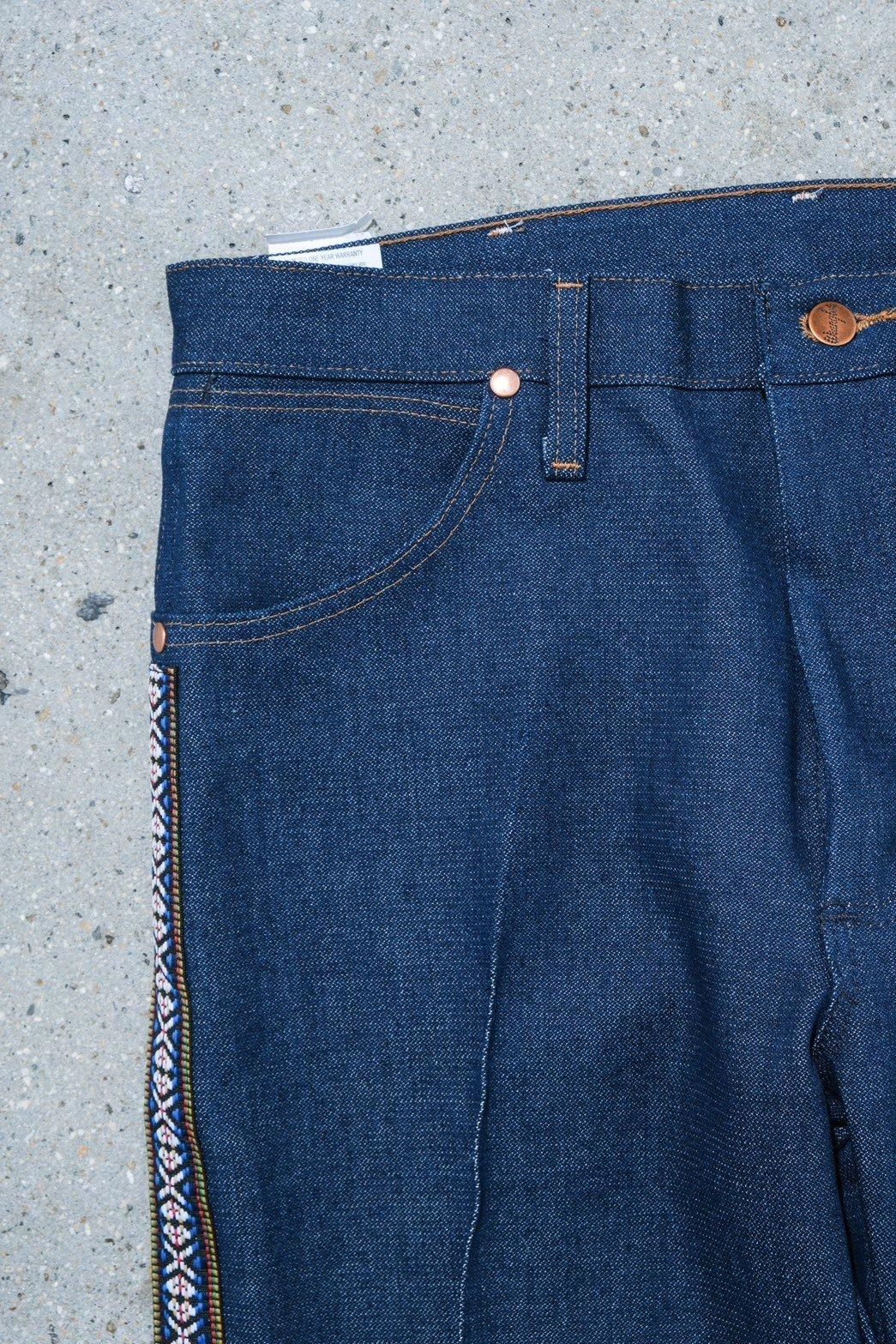 パンツ ima:zine Western Jeans wagamama tokyo Spicy cactus / Western Jeans w/ Binding & Crease - IMA:ZINE