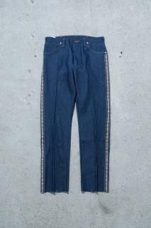 パンツ ima:zine Western Jeans wagamama tokyo Spicy cactus / Western Jeans w/ Binding & Crease - IMA:ZINE