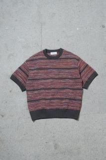  reverve / FAIRISLE S/S COTTON SWEATRV23S002