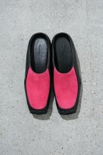  MIDORIKAWA RYO / Carbon Leather Mule